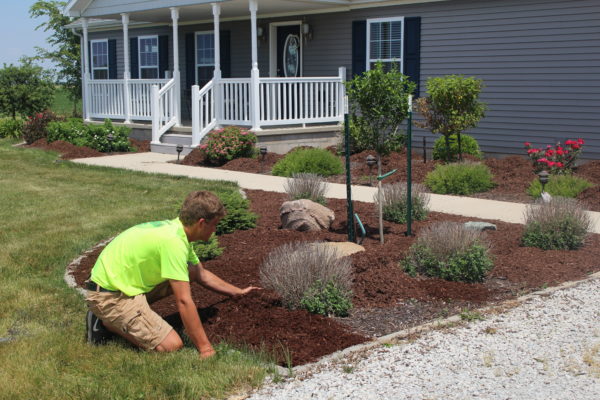 DIY  Customize Your Garden Mulch Color - Ella Claire & Co.